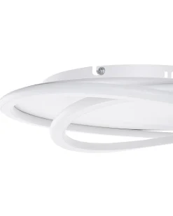 LED loftslampe LEYLAN Med fjernbetjening Med dæmpning Hvid