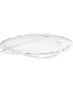 LED loftslampe LEYLAN Med fjernbetjening Med dæmpning Hvid