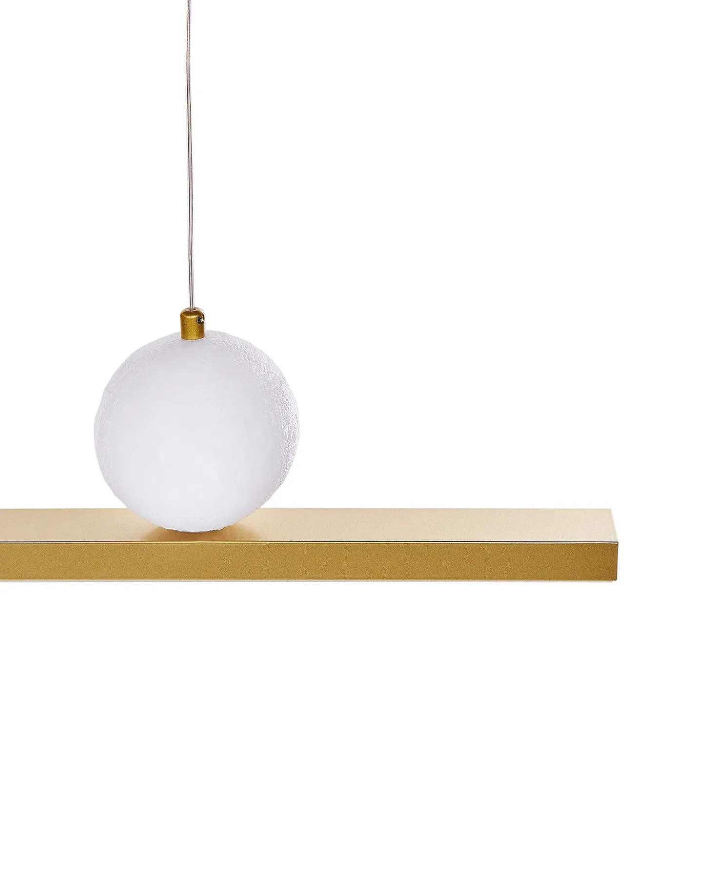 LED-pendel lampe ALWAND Metal Guld