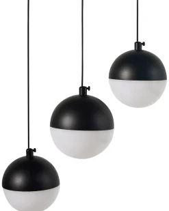 LED-pendel lampe ANKOBRA Metal Sort