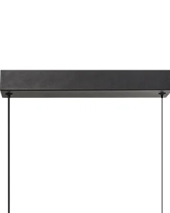 LED-pendel lampe ARENAS Med fjernbetjening Sort