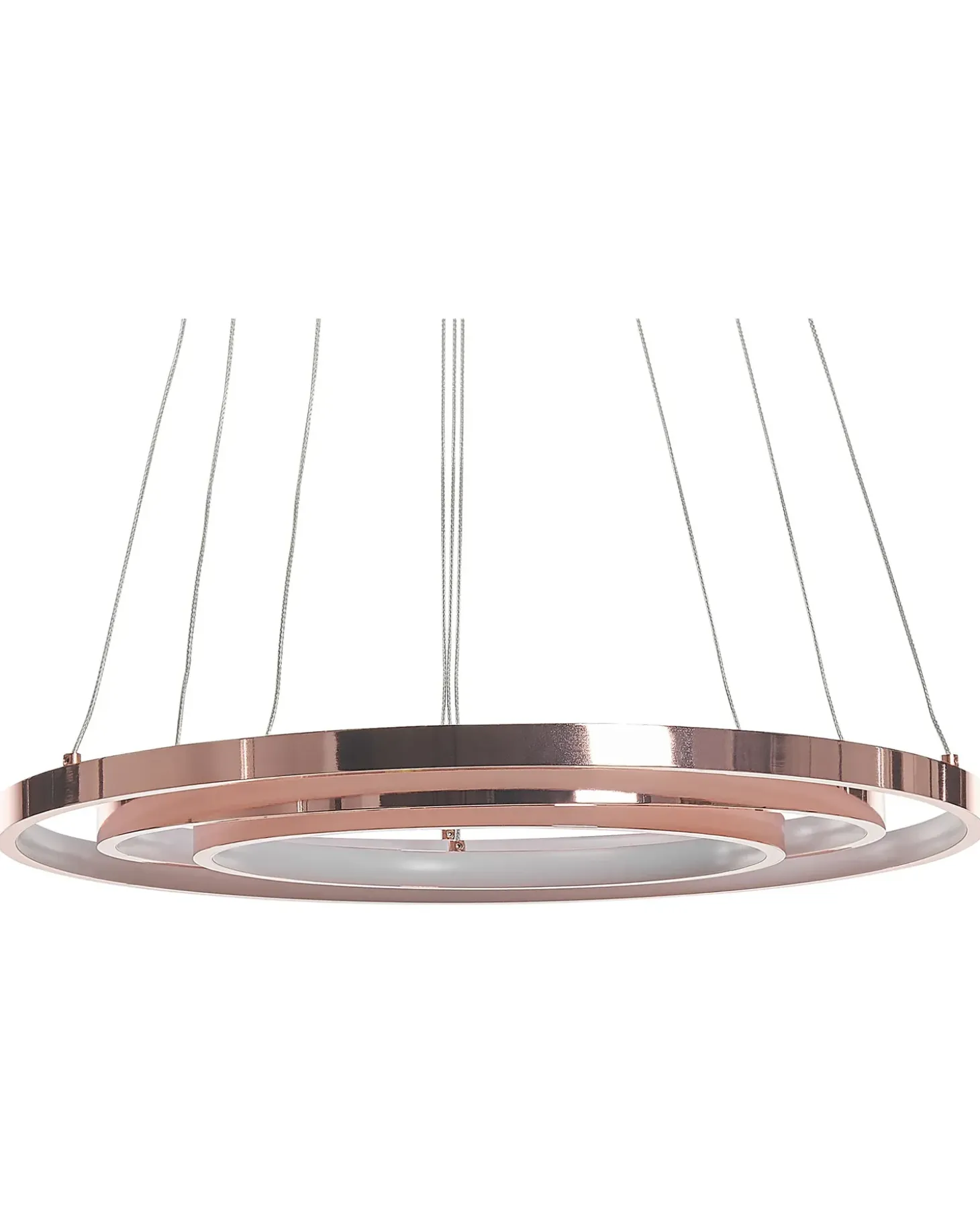 LED-pendel lampe ATREK Metal Rosa guld