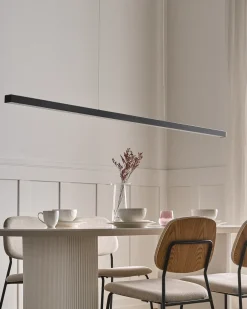 LED-pendel lampe BADDANA Metal Sort