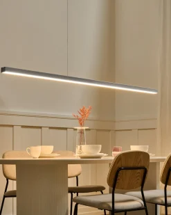 LED-pendel lampe BADDANA Metal Sølv