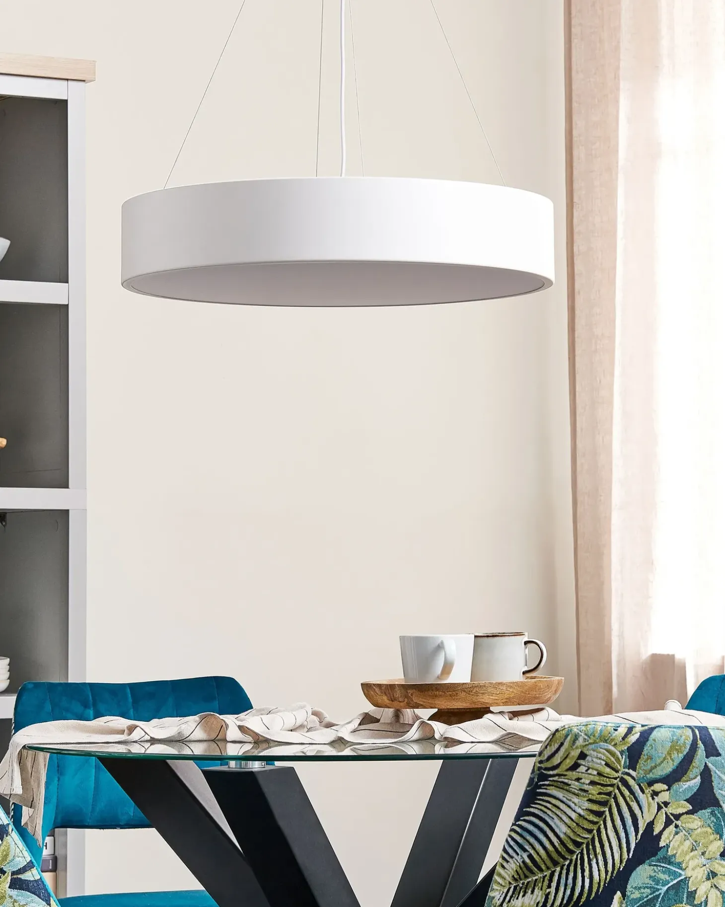 LED-pendel lampe BALILI Metal Hvid