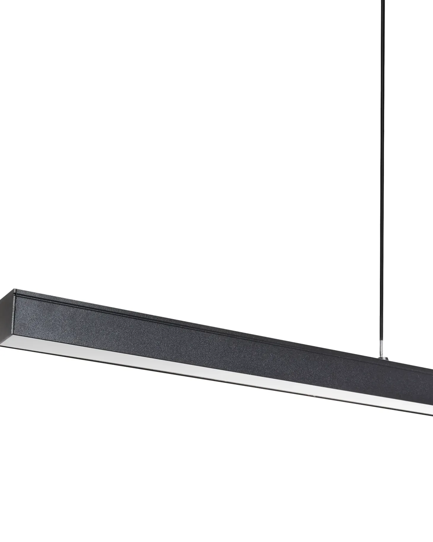 LED-pendel lampe CANDELERO Med fjernbetjening Sort
