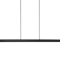 LED-pendel lampe CANDELERO Med fjernbetjening Sort