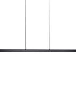 LED-pendel lampe CANDELERO Med fjernbetjening Sort
