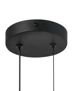 LED-pendel lampe DAMAS Metal Sort