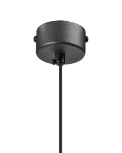 LED-pendel lampe DEVESA Metal Sort