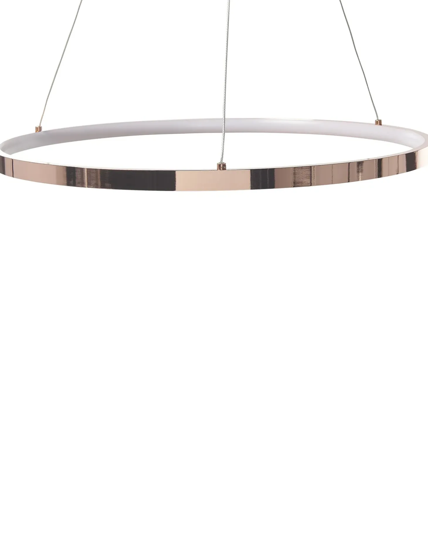 LED-pendel lampe JORDAN Metal Rosa guld