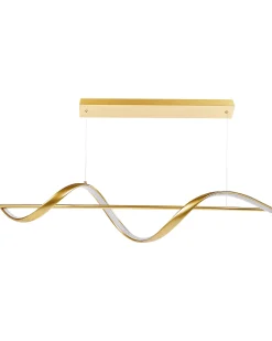 LED-pendel lampe KHUTTI Metal Guld