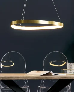 LED-pendel lampe KRABURI Metal Guld