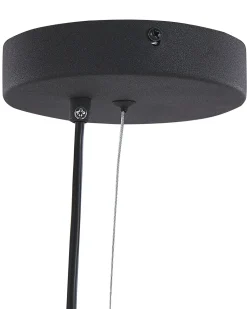 LED-pendel lampe MALI Metal Sort