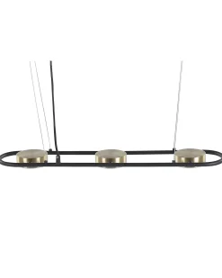 LED-pendel lampe MALI Metal Sort