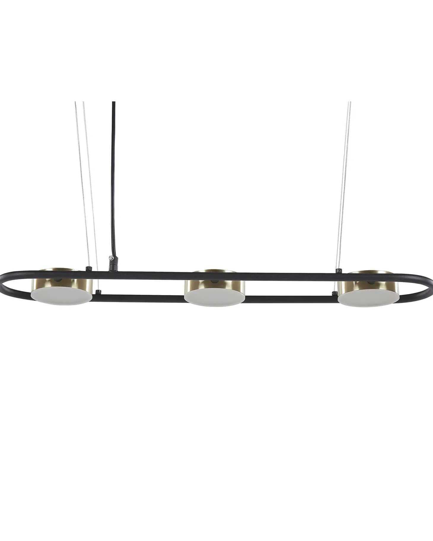 LED-pendel lampe MALI Metal Sort