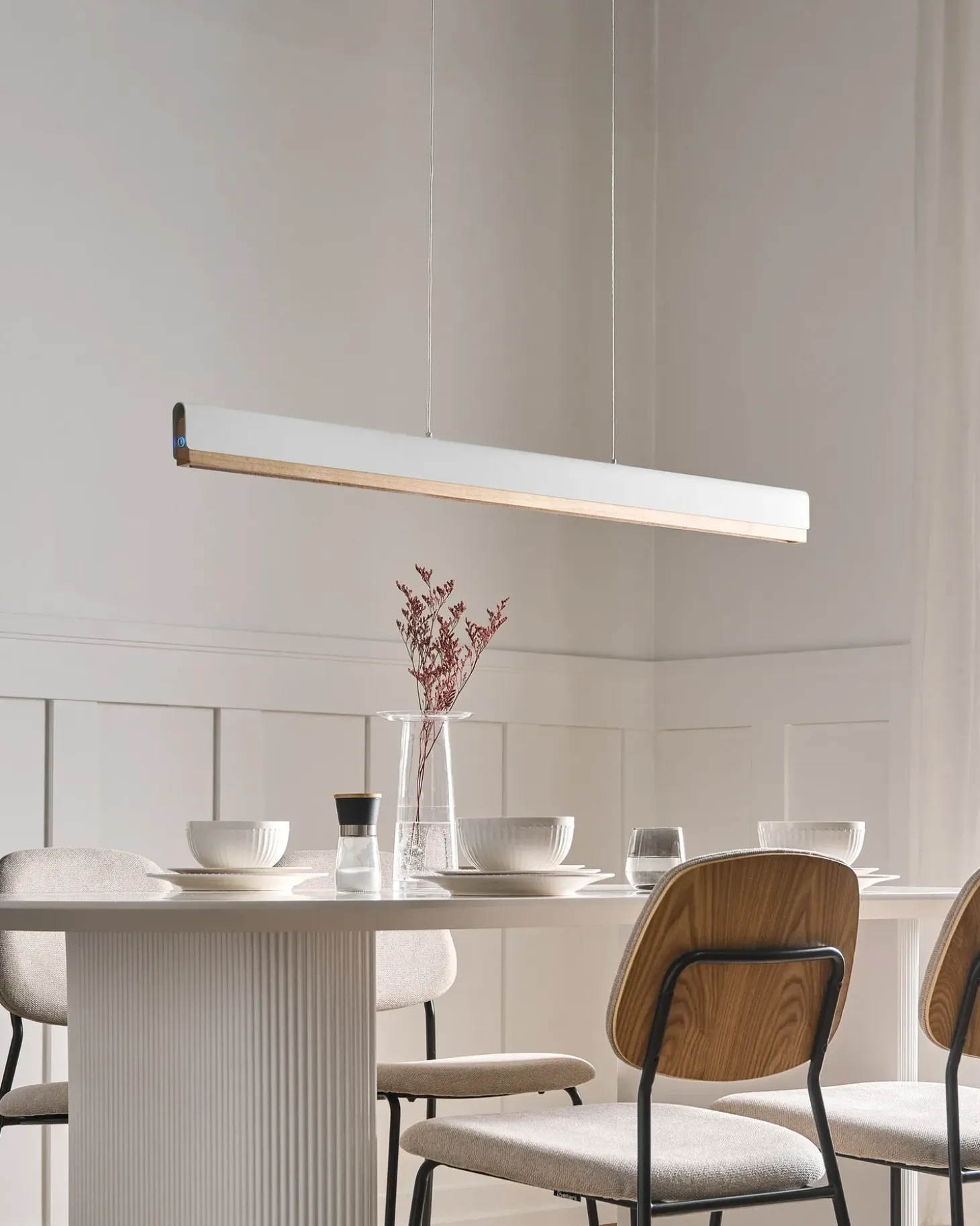 LED-pendel lampe MARA Metal Hvid