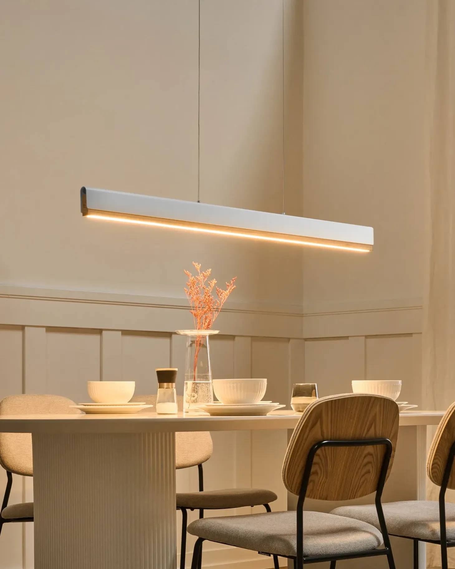 LED-pendel lampe MARA Metal Hvid