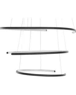 LED-pendel lampe MAYU Metal Sort