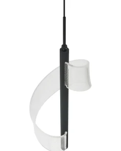 LED-pendel lampe SARELA Metal Sort