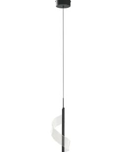 LED-pendel lampe SARELA Metal Sort