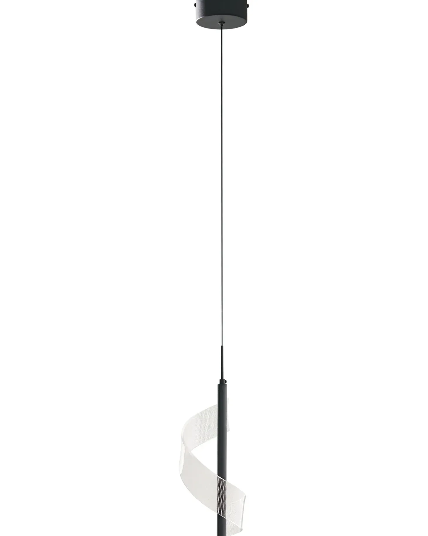 LED-pendel lampe SARELA Metal Sort