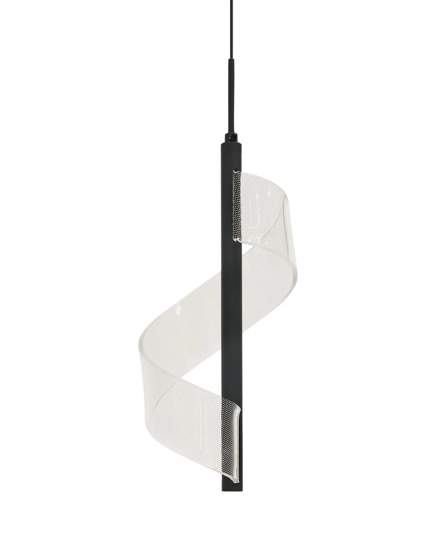 LED-pendel lampe SARELA Metal Sort