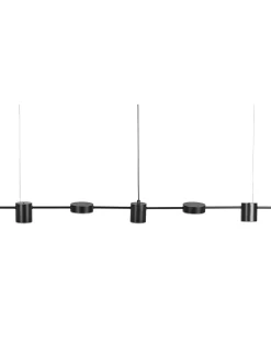 LED-pendel lampe SESTRA Metal Sort