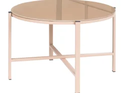 LEDRO 4 personers Loungesæt med bord Beige Metal