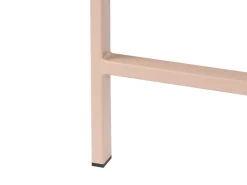 LEDRO 4 personers Loungesæt med bord Beige Metal