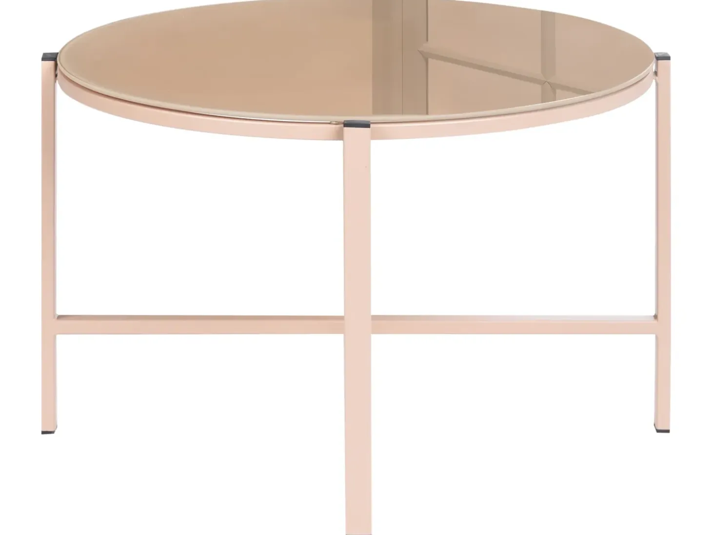 LEDRO 4 personers Loungesæt med bord Beige Metal