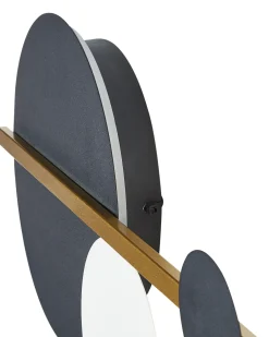 LED-væglampe PARITA Sort Metal