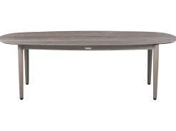 LEFFE 3 personers Have-hjørnesofasæt Højrevendt Beige Metal