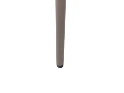 LEFFE 3 personers Have-hjørnesofasæt Venstrevendt Beige Metal