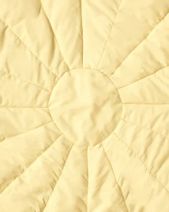Legetæppe ELIZJUM 110 x 110 cm Bomuld Gul