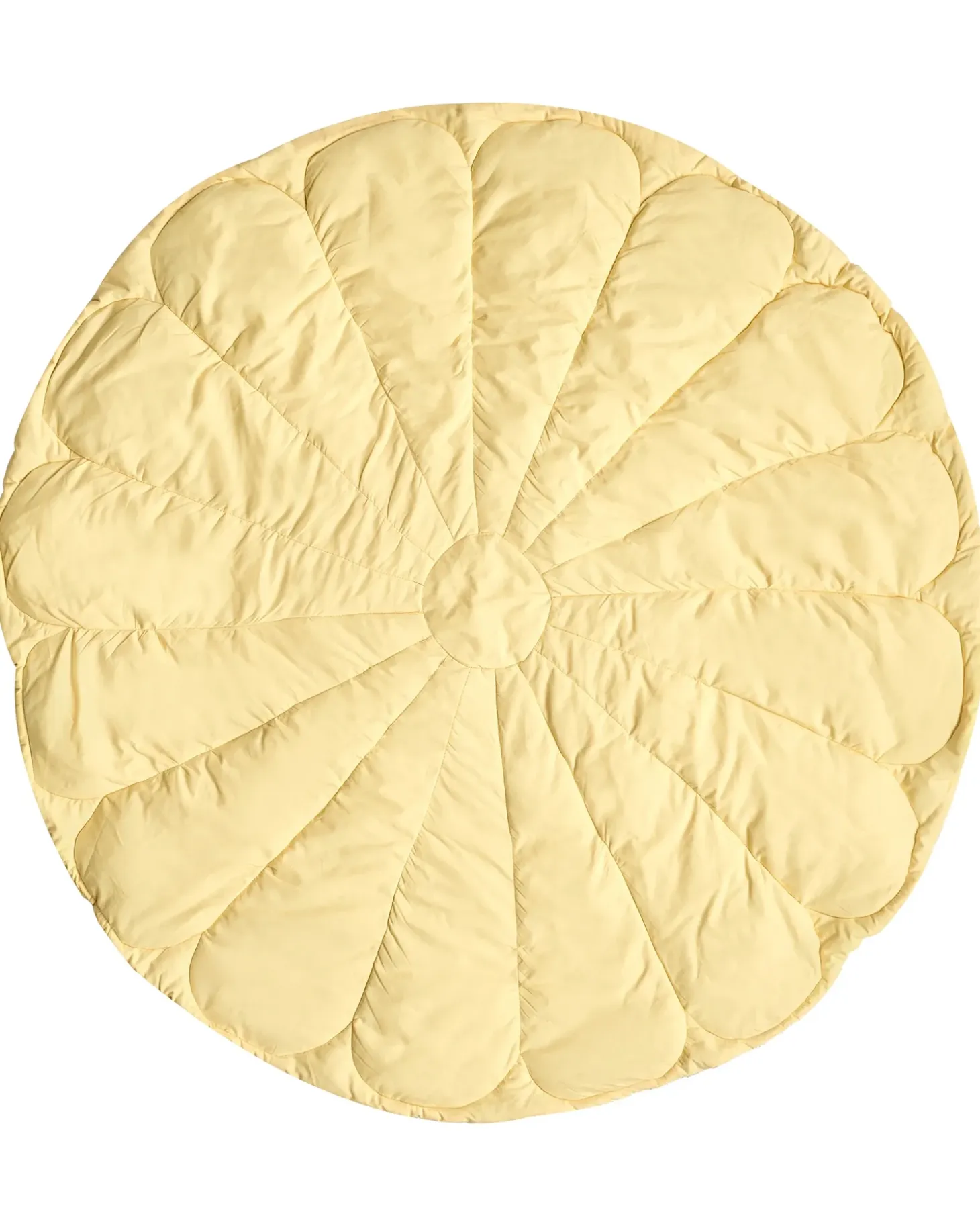 Legetæppe ELIZJUM 110 x 110 cm Bomuld Gul