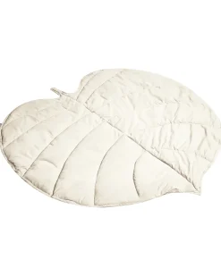 Legetæppe EOLIA 110 x 110 cm Bomuld Cremehvid