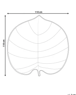 Legetæppe EOLIA 110 x 110 cm Bomuld Cremehvid