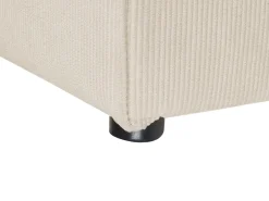 LEMVIG 2 personers Modulsofa Lys Beige Fløjl