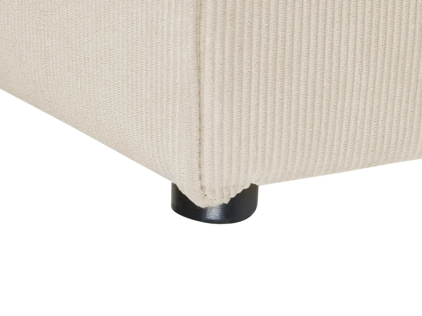 LEMVIG 2 personers Modulsofa Lys Beige Fløjl