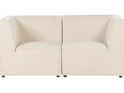 LEMVIG 2 personers Modulsofa Lys Beige Fløjl