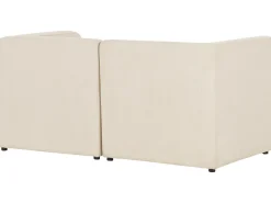 LEMVIG 2 personers Modulsofa Lys Beige Fløjl