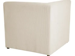 LEMVIG 2 personers Modulsofa Lys Beige Fløjl