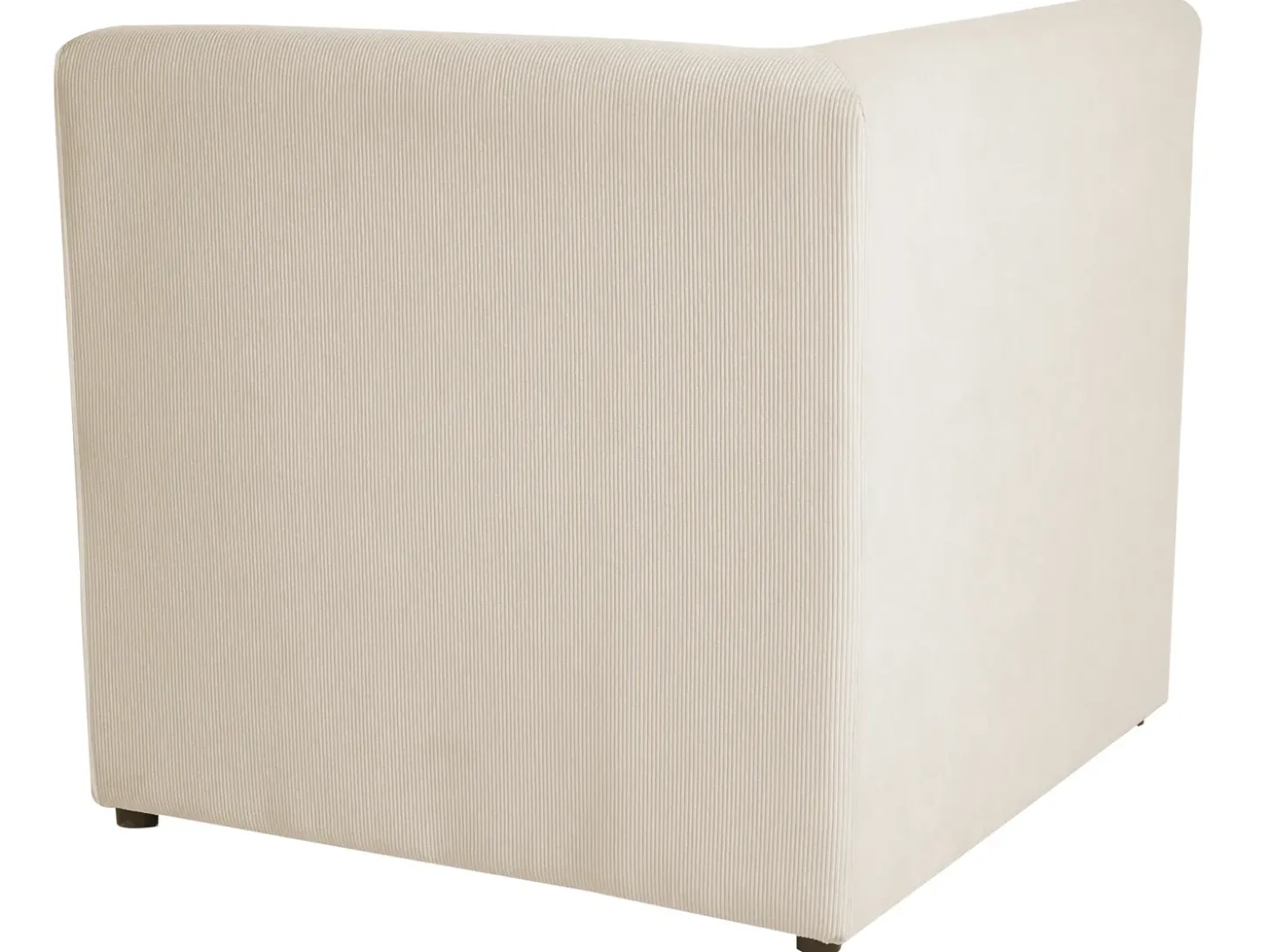 LEMVIG 2 personers Modulsofa Lys Beige Fløjl
