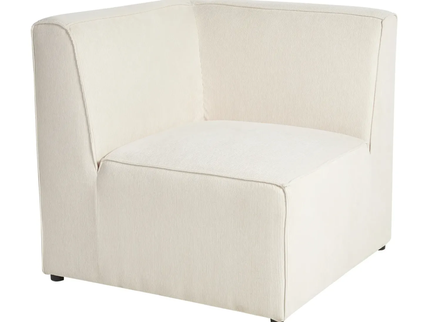 LEMVIG Hjørnemodul Lys Beige Fløjl