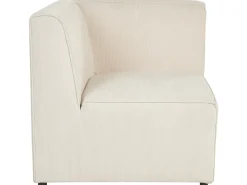 LEMVIG Hjørnemodul Lys Beige Fløjl