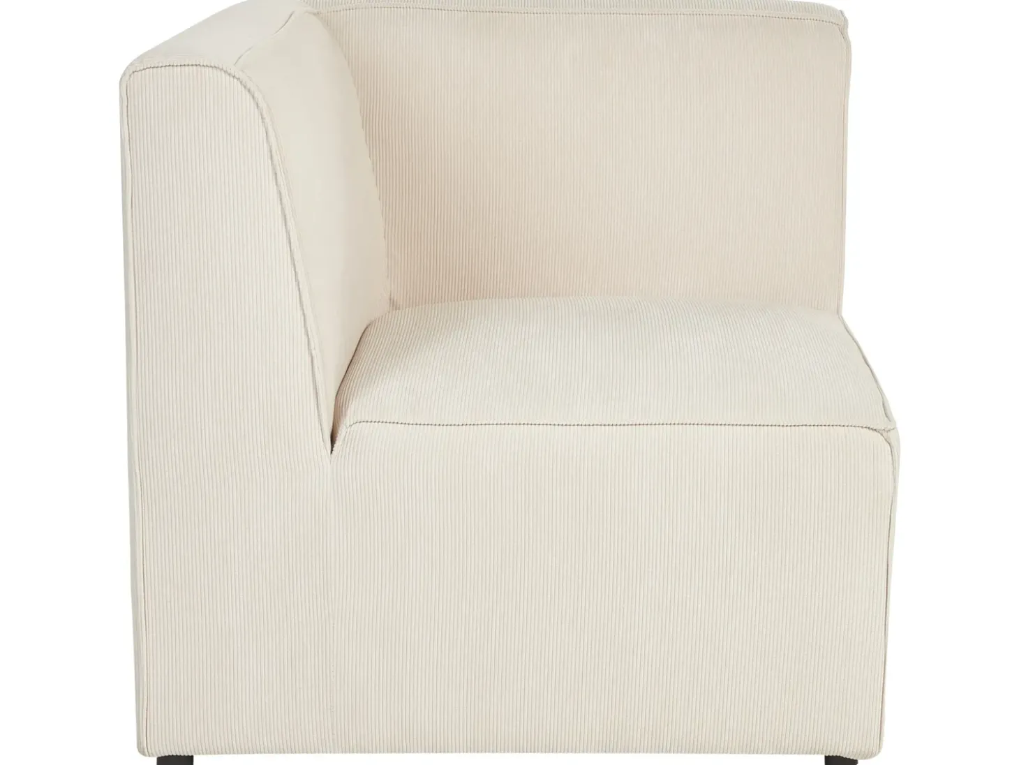 LEMVIG Hjørnemodul Lys Beige Fløjl
