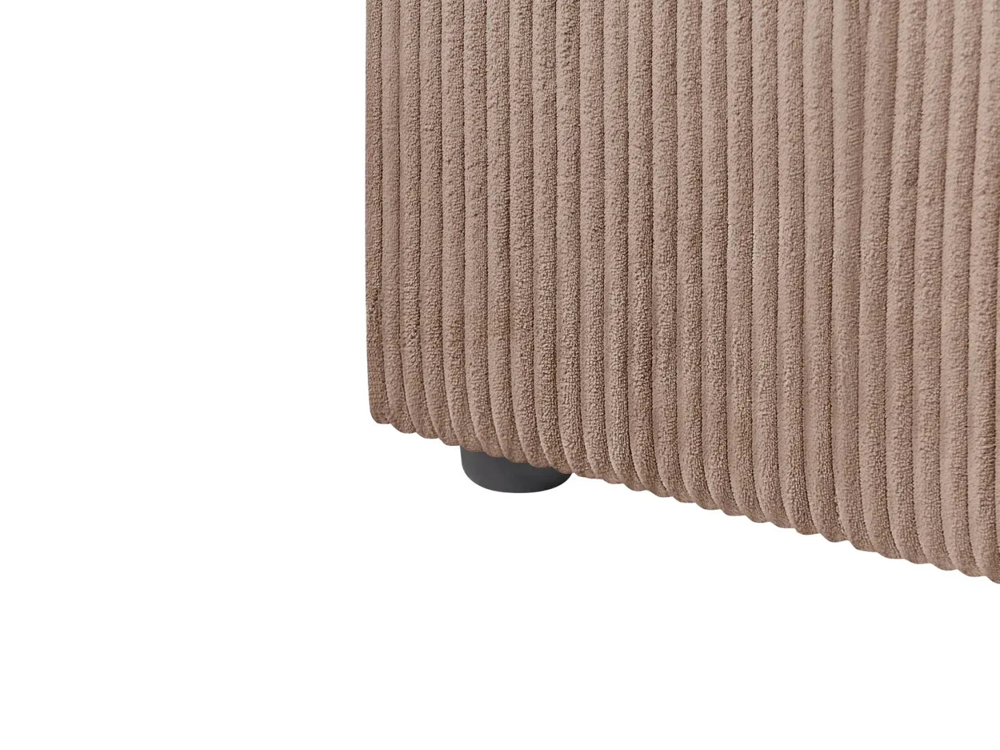 LEMVIG Hjørnemodul Venstrevendt Sand Beige Fløjl