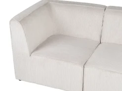 LEMVIG 2 personers Modulsofa Beige Fløjl