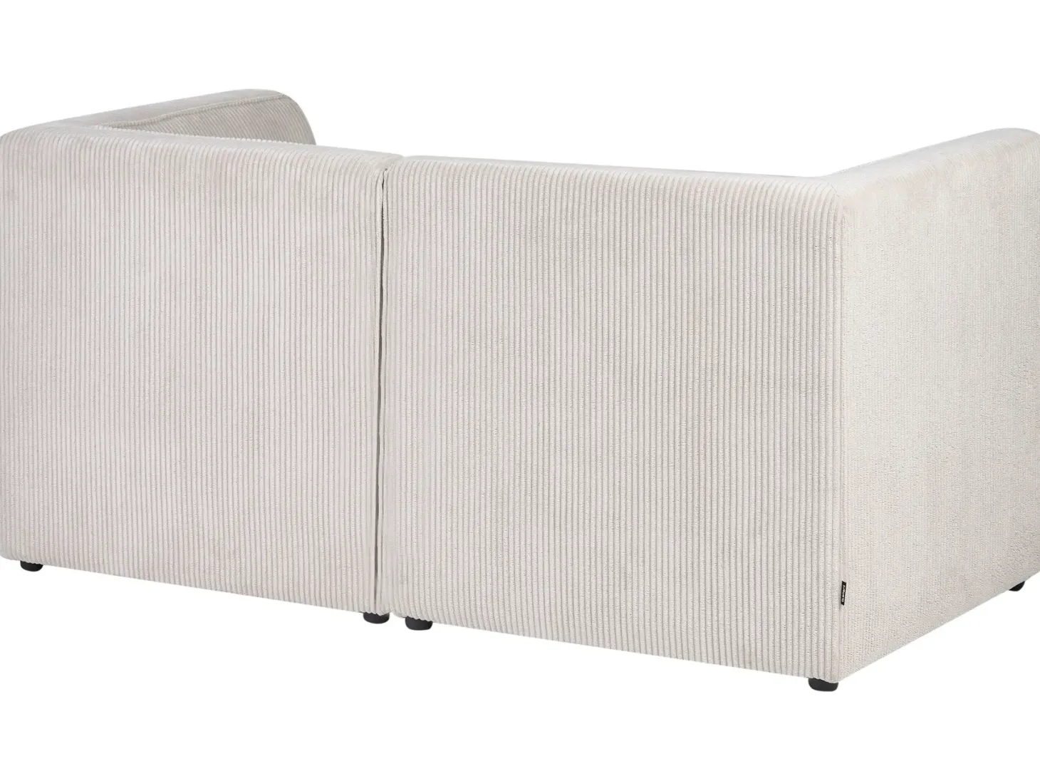 LEMVIG 2 personers Modulsofa Beige Fløjl